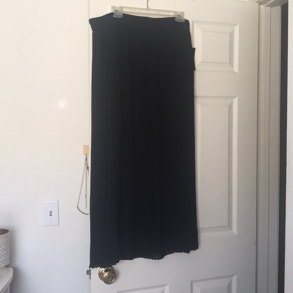 New long black maxi skirt. With tags! Petite